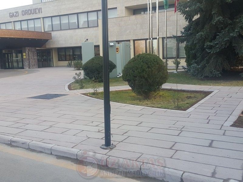 Gazi Orduevi Andezit Uygulamaları